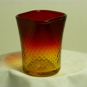 New England Glass - Square Top (Venetian Diamond)